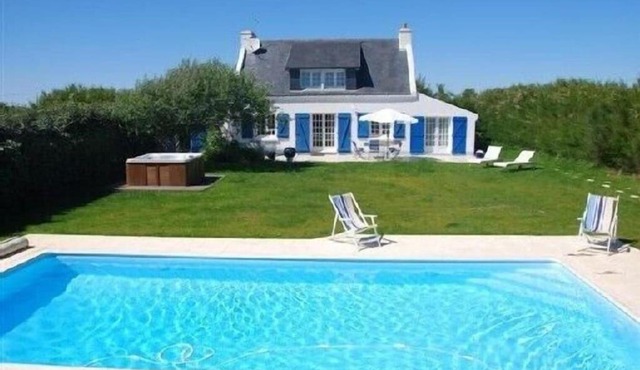 Maison "Ker Galinette " , Belle-Ile-En-Mer, Piscine chauffée et Jacuzzi