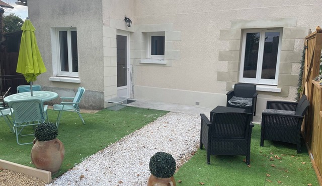 🏡 Maison "L'Écolier" - Terrace & private parking - 10 min from Futuroscope