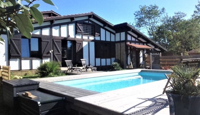 Maison Landaise, Piscine, Parking, Lac et Océan