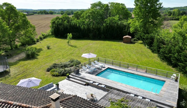 Maison les comtes - with swimming pool in Périgord
