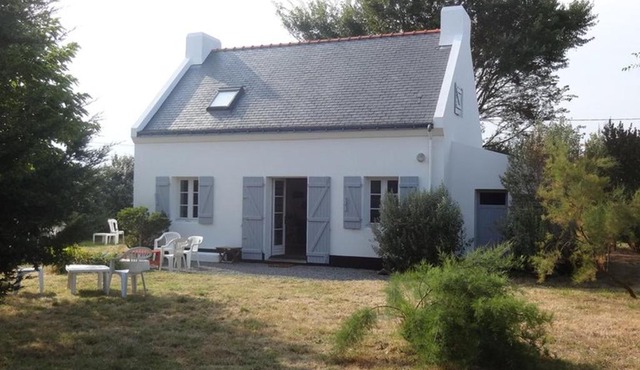 Maison lumineuse avec jardin à Sauzon, proche plage - FR-1-418-70