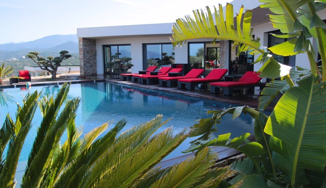 Maison Luxe Corse Porticcio VUE MER