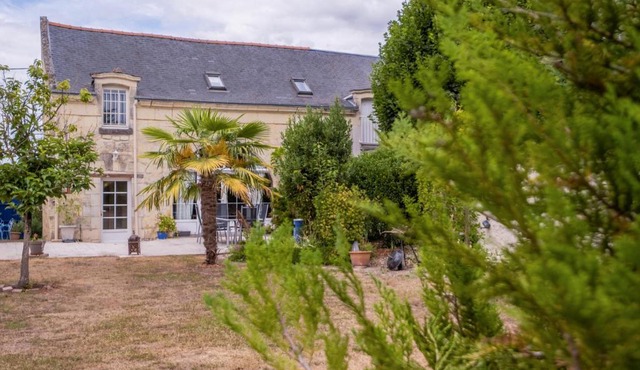 Maison Meslaie - Maison pour 8 avec piscine