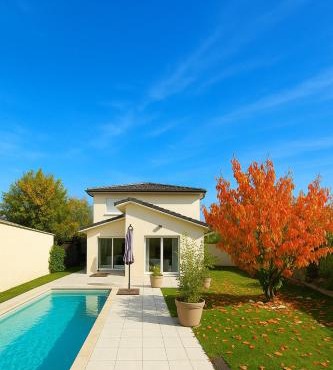 Maison moderne 5 personnes, proche Lyon