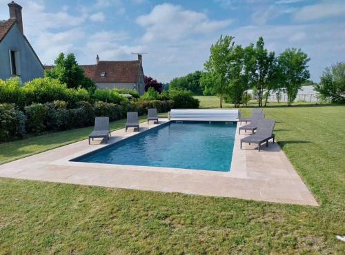 Maison moderne avec piscine sécurisée à La Vernelle - FR-1-591-721