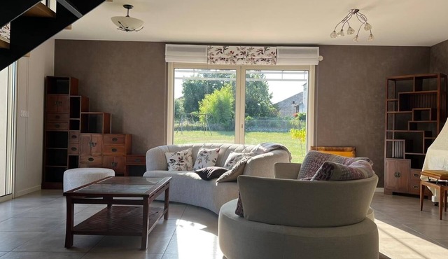 Maison Moderne Piscine Chauffée