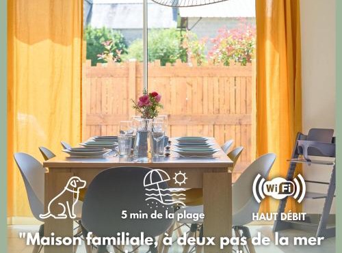 Maison moderne pour 7 personnes à Lancieux à 5 minutes des plages