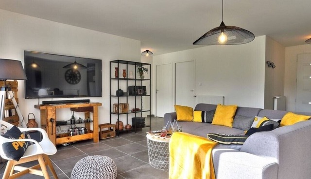 Maison Neuve Plain pied 4 * 500 m from Cap Coz beach