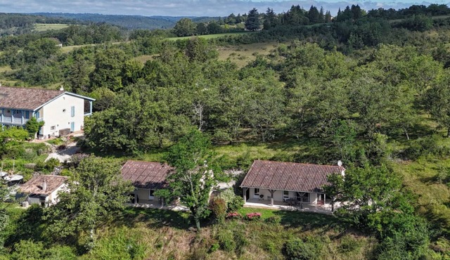 Maison Oléa - Gîte "égoa" Avec vue sur la Vallée de la Vézère