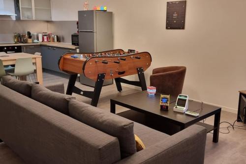 Maison " Pac-Man" entre collègues, amis, famille - barbecue - Netflix - Prime - Baby foot 50cts - jusqu'à 9 personnes -