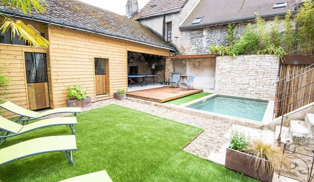 Maison paradisiaque avec piscine