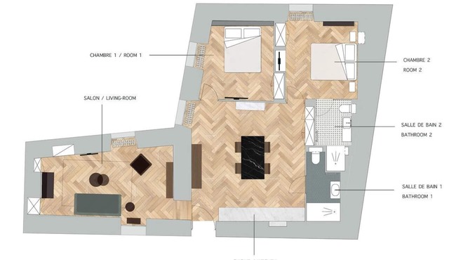 Maison Paul & Romy, the Clock