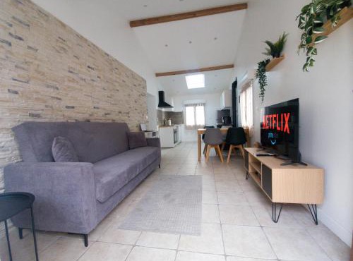 Maison Pierre & Poutres - Parking - Orly 10min