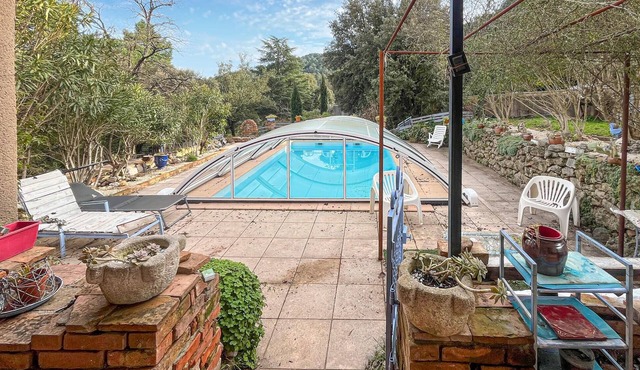 Maison piscine à Anduze