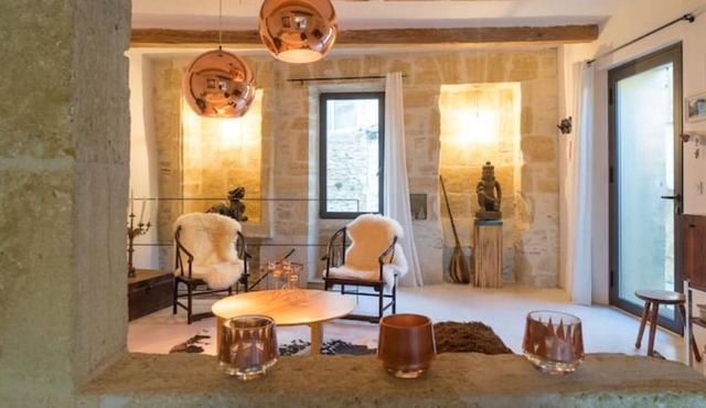 Maison Piscine Pierre et Design, Pont du Gard Uzès