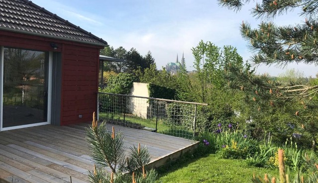 Maison plain-pied à Chartres, vue cathédrale, accessible PMR - FR-1-581-97