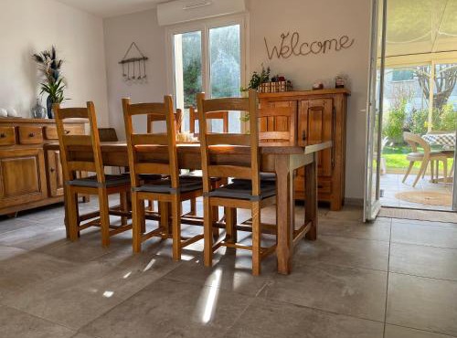 Maison plain-pied 4 chambres Graye sur mer plage à 700 m