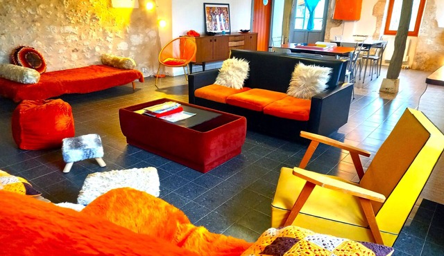 Maison Pop-70's-spot Nature-b&b