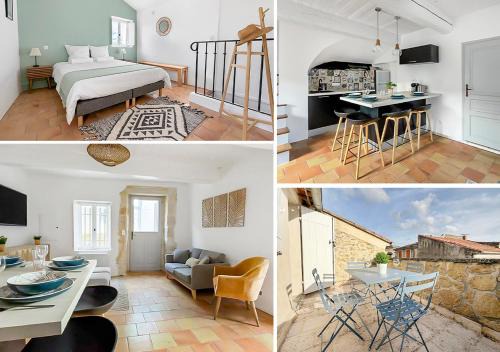 Maison rénovée avec terrasse et parking privé