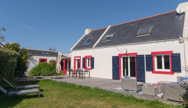 Maison rénovée proche plage avec jardin et terrasse - FR-1-418-29