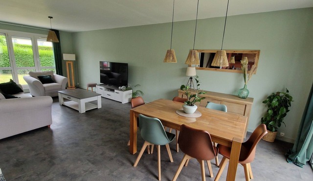 Maison Rénovée Zone Débarquement Normandie. À 100m D'un Étang. Animaux Acceptés