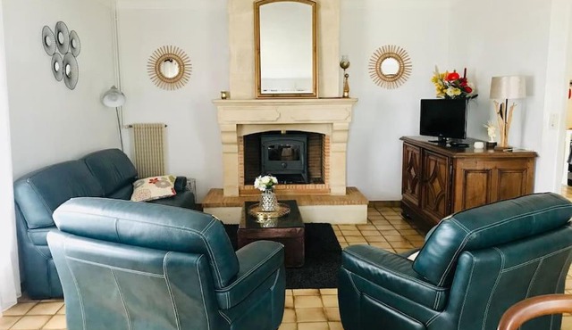 Maison spacieuse avec jardin