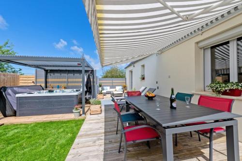 Maison spacieuse avec spa , sauna au pays des Abers ,10 min des plages Bretagne