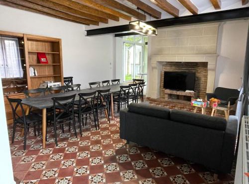 Maison spacieuse près du Mans et Tours, idéale pour famille, avec terrasse, jardin et parking - FR-1-410-425