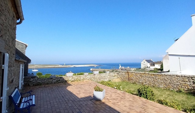 Maison sur L'ile Molène Avec Magnifique vue sur la mer D'iroise !