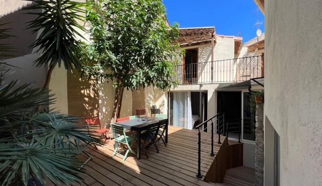 Maison T4 centre ville et plage