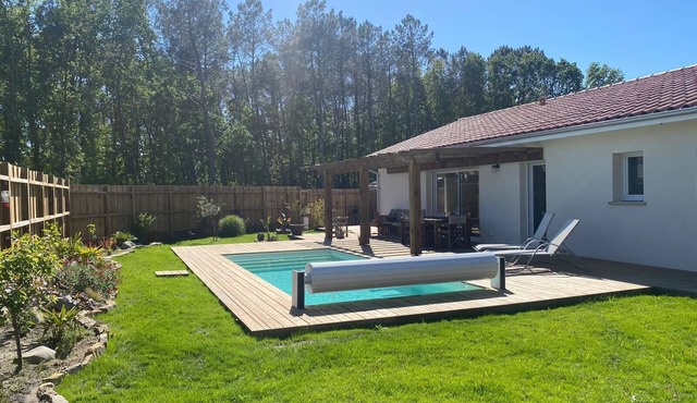 Maison Tout Confort Neuve Avec Piscine et Terrasse
