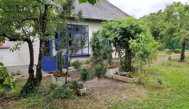 maison tout confort avec piscine