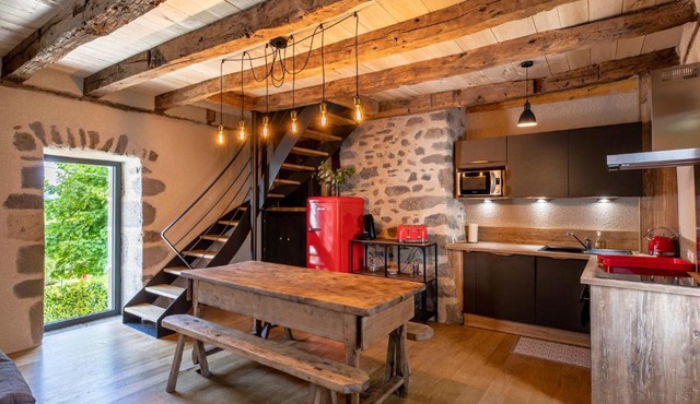 Maison typique des monts du Cantal