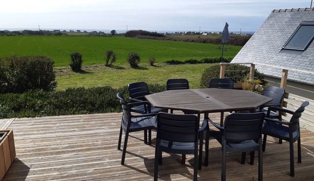 Maison vue mer au Pays du surf en Baie d'Audierne