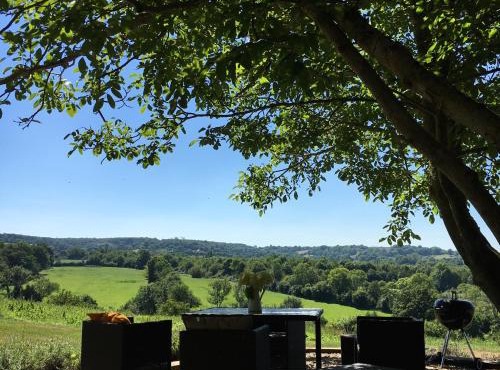 Maison XVIIIe avec vue panoramique exceptionnelle - 12 pers au coeur du Pays d'Auge