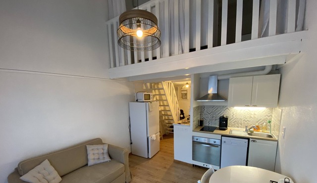 Maisonette in closed residence