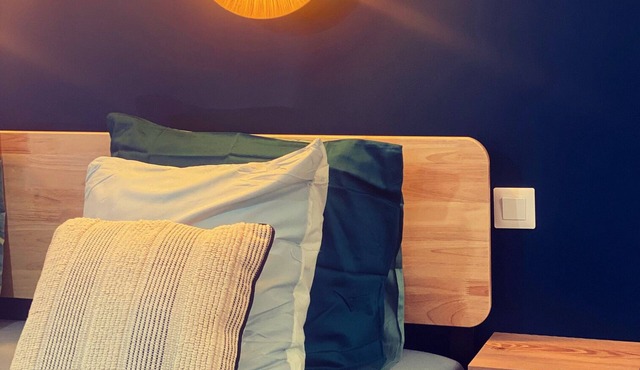 Maisonette garden jacuzzi in the heart of Chambles