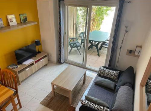 Maisonnette Ti Lézard Vert au calme à 100 mètres de la plage