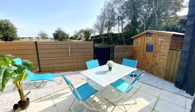 Maisonnette Ultra cosy Bord de mer Terrasse