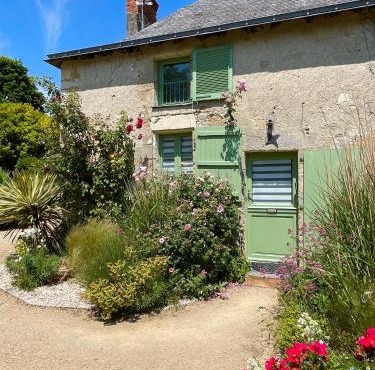Maisons de campagne. Gîte vert.