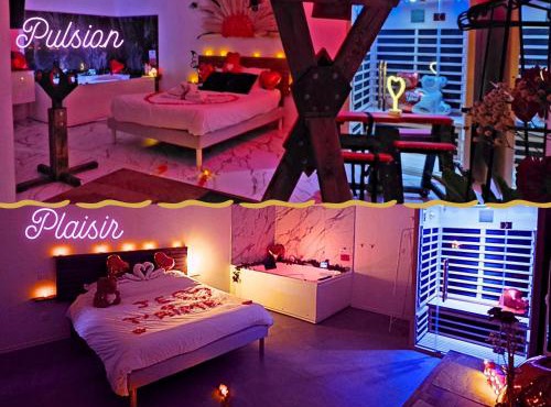 Maisons Plaisir & Pulsion Spa Sauna Privé