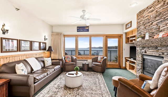 Majestic Lake Views | 1BR w/King Suite | Pools