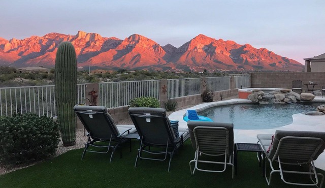 Majestic Panoramic Catalina Mt view, solar panels. see HA393567, 21095476,