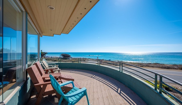 Majestic Rental on Moonstone Beach Directly Across from the Boardwalk!