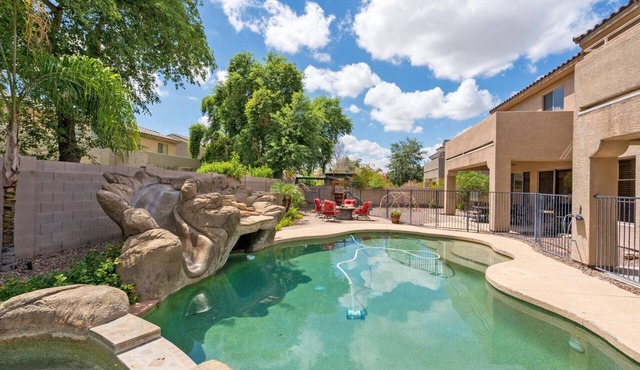 Make a Splash in Gilbert | 6BR, Private Pool, Waterslide, Playground & Games | Bell Bank Park