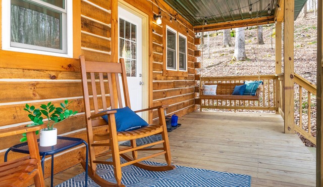 Make memories at the lake or on the porch at The Toasted Marshmallow Cabin!