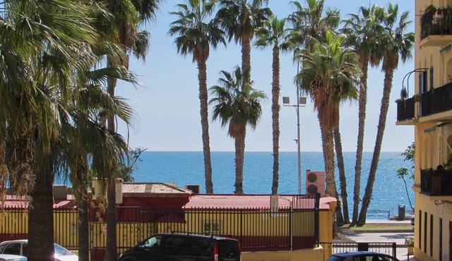 Malagueta; 50 meters to the beach; direct sea views