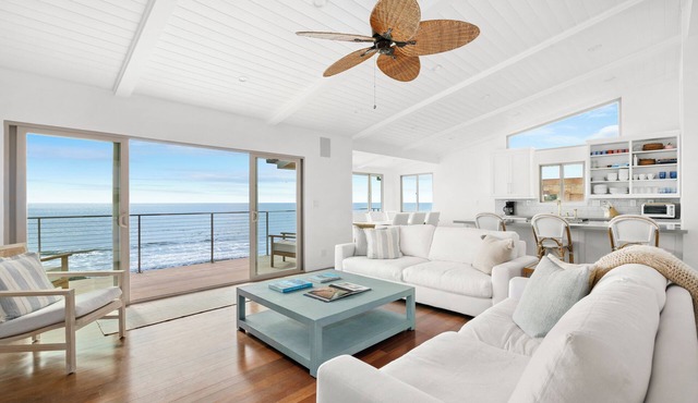 Malibu Broad Beach - House on the Sand!