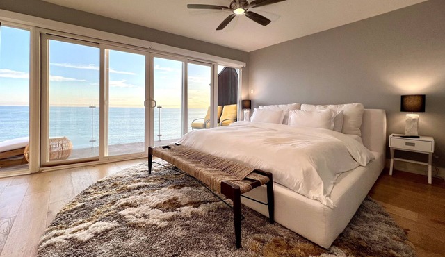 Malibu Luxury Beachfront Gallery + Private Beach Access