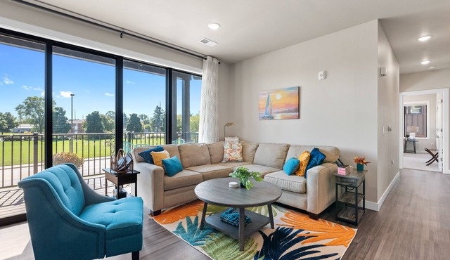 Malibu of the Midwest Condo steps from the Lake